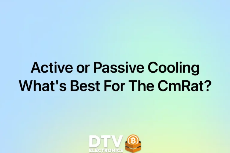 Active Passive Cooling CmRat