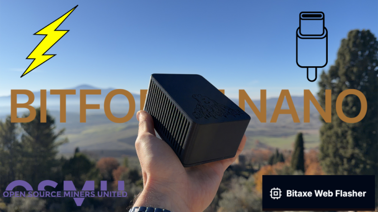 How to Flash Your BitForge Nano Using the Bitaxe Web Flasher